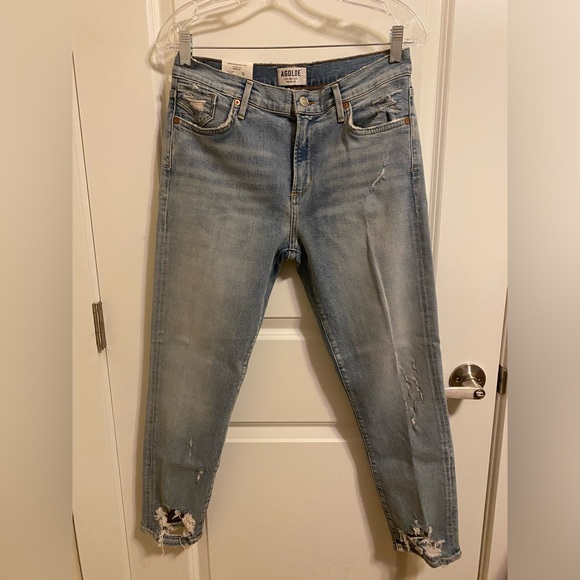 AGOLDE Skinny Cropped Jeans - Picture 2 of 3